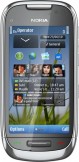 Nokia C7 Silver mobile phone