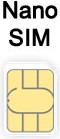 SIM Only Nano SIM Card mobile phone