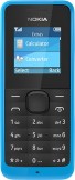 Nokia 105 Cyan Blue mobile phone