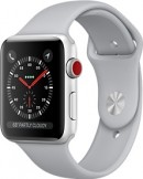 Apple Watch Series 3 38mm Silver Aluminium Case with Fog Sport Band mobile phone