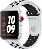 Apple Watch Nike Plus 42mm Silver Aluminium Case with Pure Platinum Black Nike Sport Band mobile phone