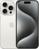 Apple iPhone 15 Pro 256GB White Titanium mobile phone on the Tesco Mobile Unlimited + Unlimited + Unlimited at 57.99 tariff