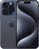 Apple iPhone 15 Pro 256GB Blue Titanium mobile phone on the Three Unlimited at 33 tariff