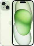 Apple iPhone 15 Plus 256GB Green mobile phone on the iD Unlimited + 500GB at 29.99 tariff