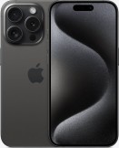 Apple iPhone 15 Pro 128GB Black Titanium mobile phone on the Tesco Mobile Unlimited + Unlimited + 3GB at 37.69 tariff