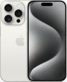 Apple iPhone 15 Pro 256GB White Titanium mobile phone on the Three Unlimited at 50 tariff