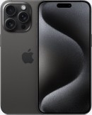Apple iPhone 15 Pro Max 256GB Black Titanium mobile phone on the Three Unlimited at 23 tariff