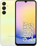 Samsung Galaxy A25 5G 128GB Yellow mobile phone on the Three Unlimited at 15 tariff