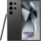 Samsung Galaxy S24 Ultra 512GB Titanium Black mobile phone on the Three Unlimited at 63 tariff