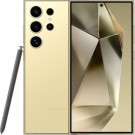 Samsung Galaxy S24 Ultra 512GB Titanium Yellow mobile phone on the Three Unlimited at 50 tariff