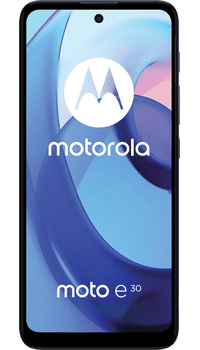 Motorola Moto E30 Blue on Tesco Mobile