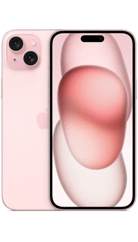 Apple iPhone 15 Plus 128GB Pink on Tesco Mobile