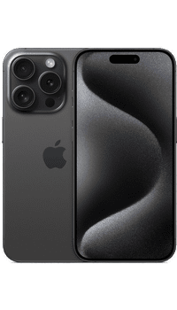 Apple iPhone 15 Pro 128GB Black Titanium on Sky Mobile