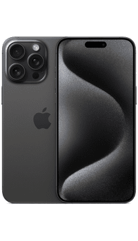Apple iPhone 15 Pro Max 256GB Black Titanium on Offer Lite 150GB at £43.75