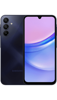 Samsung Galaxy A15 128GB Black on Unlimited + Unlimited + 300GB at £9